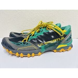 La Sportiva Bushido Shoes Yellow Green 9